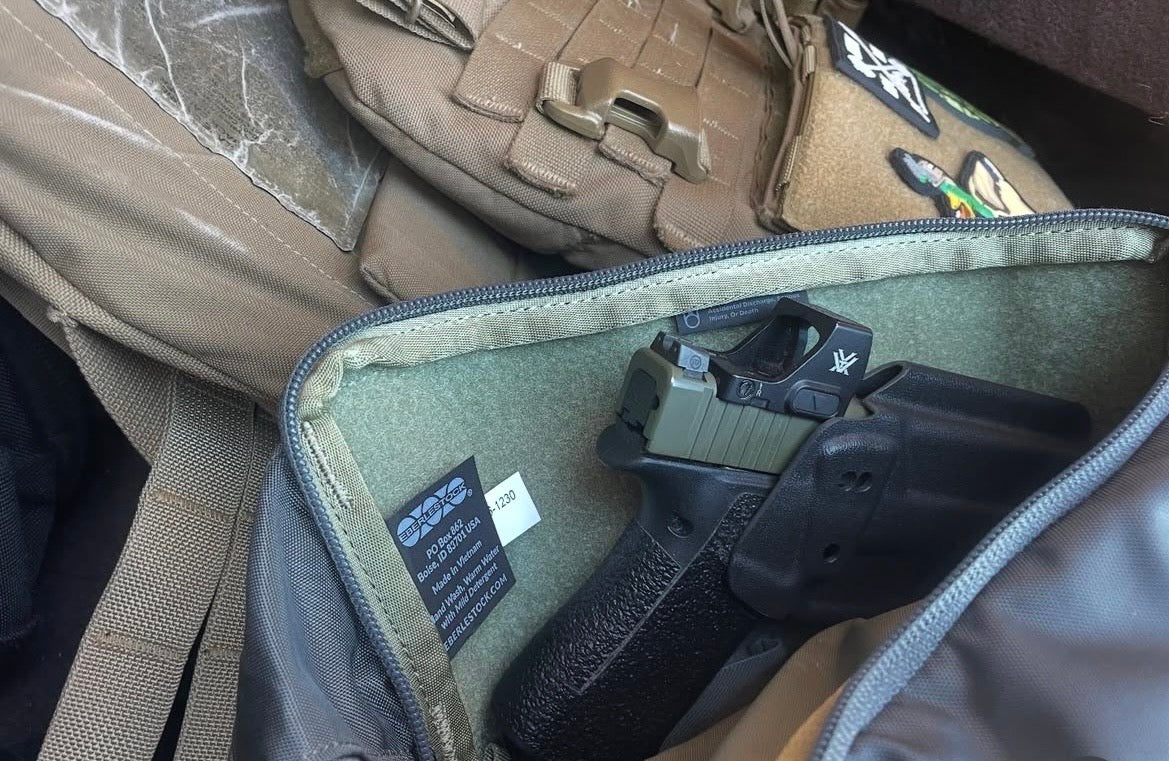 Velcro Holsters Light Bearing